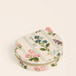 Spartina 449 Large Round Jewelry Travel Case-Blooming Stripe