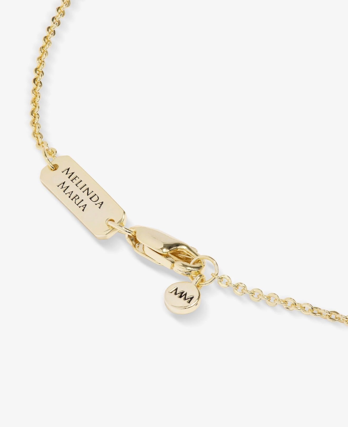 Melinda Maria “Perfect Pearl” Infinity Necklace-Gold