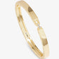 Melinda Maria “Ashley” Lock Cuff-Gold/White