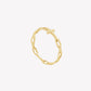 Rizen Chain Breaker Cross Ring-Gold