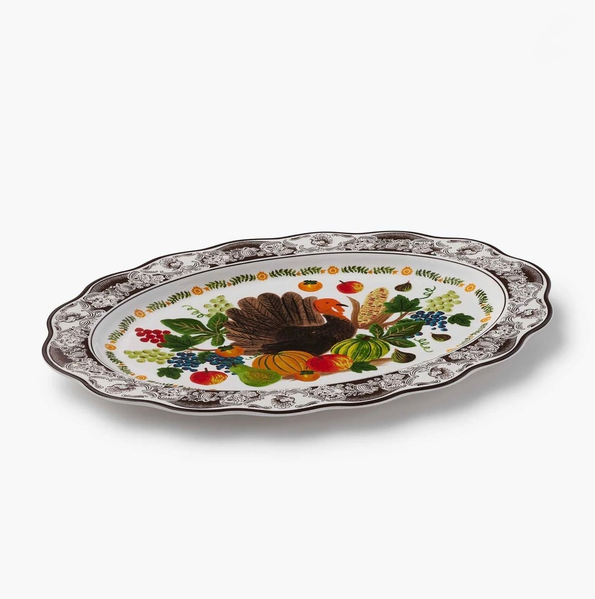 Rifle Paper Co. "Harvest" Large Porcelain Serving Platter