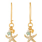 Spartina 449 Starfish Sparkle Drop Earrings