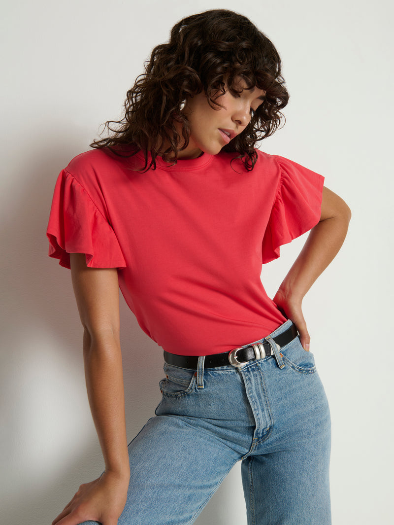 Nation LTD "Camille" Luxe Tee-Flora