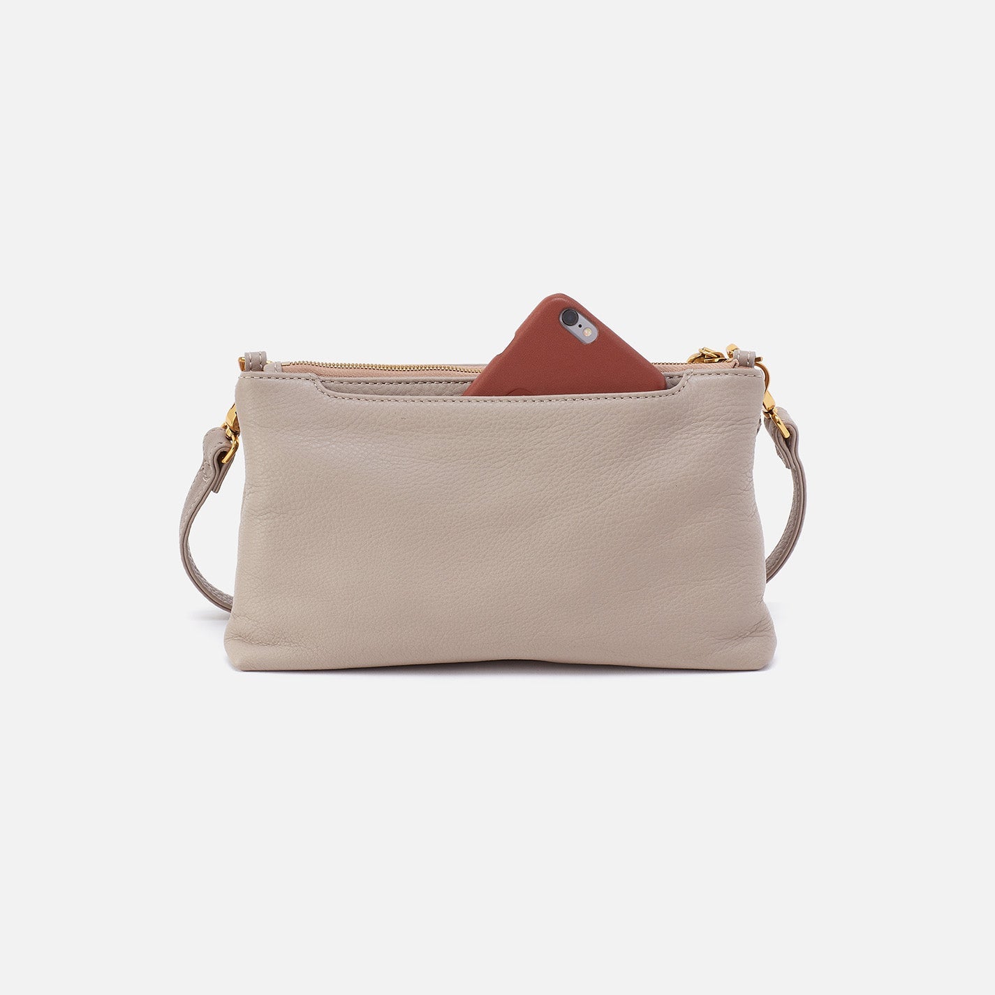 Hobo Bags "Darcy" Double Crossbody-Taupe