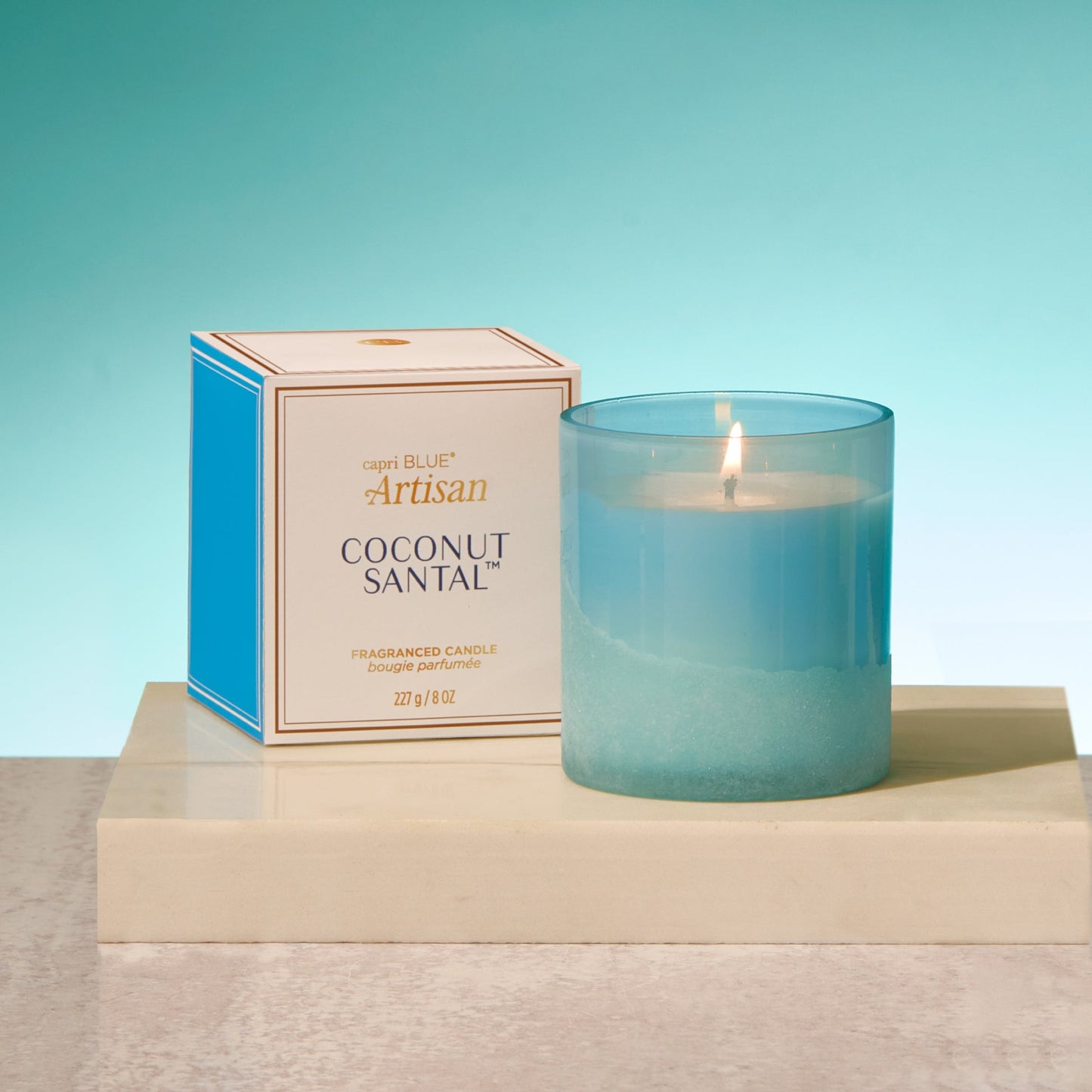 Capri Blue Luce d'Amalfi Boxed Tumbler Candle - 8oz-Coconut Santal