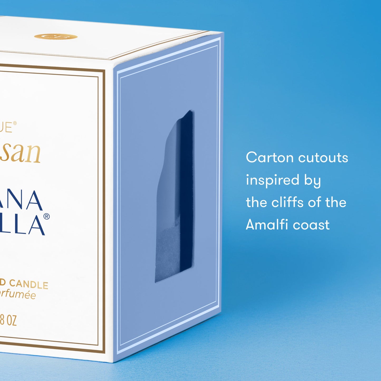 Capri Blue Luce d'Amalfi Boxed Tumbler Candle - 8oz-Havana Vanilla