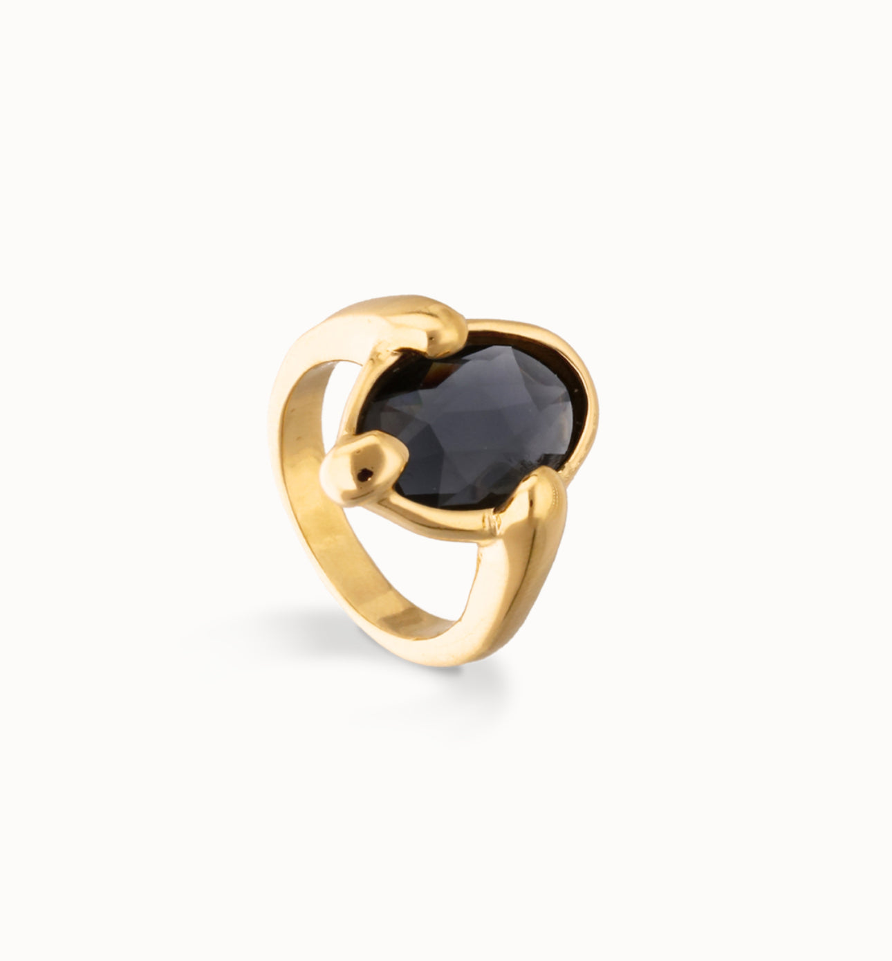 Uno de 50 “Ser Deslumbrante” (be stunning) Ring-Gold/Black