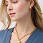 Spartina 449 Anastasia Heart 18” Necklace-Gold