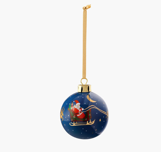 Rifle Paper Co. "Christmas Delivery" Porcelain Ornament