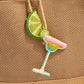 Shiraleah "Lime/Margarita” Beaded Bag Charm