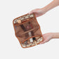 Hobo Bags "Beauty" Cosmetic Pouch-Caramel Whip
