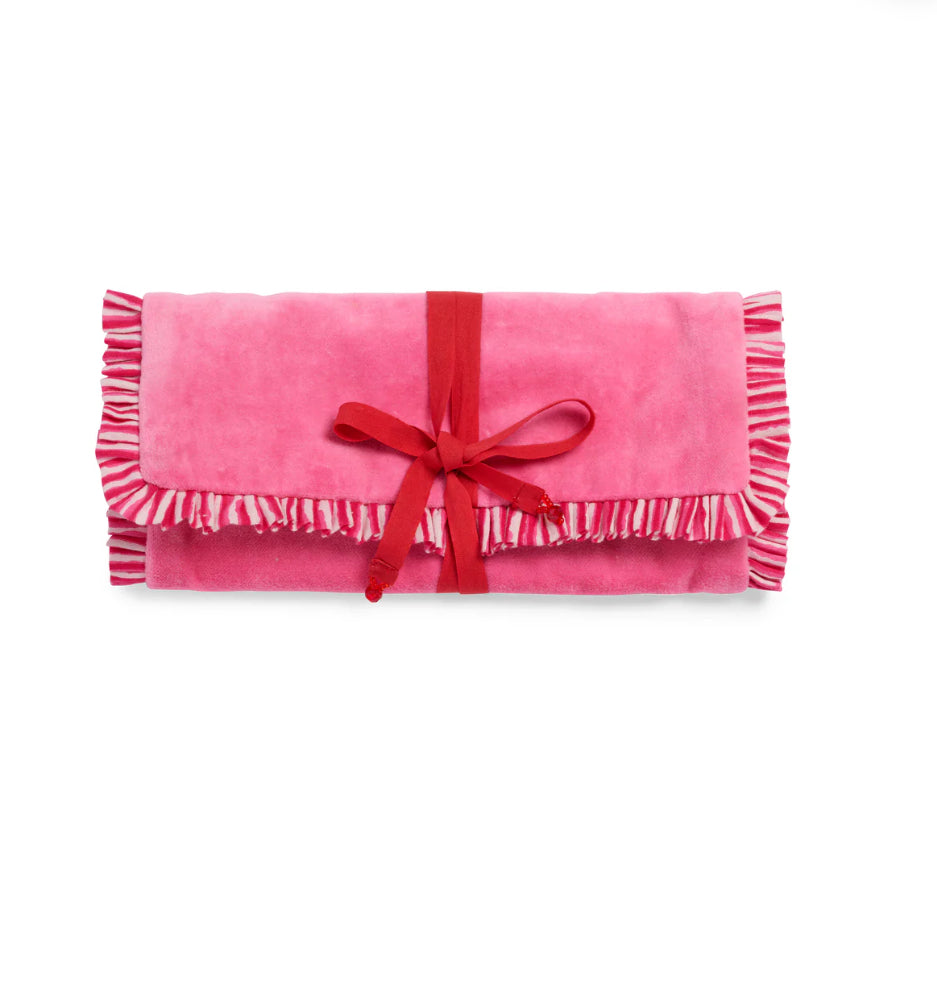 Shiraleah "Elle" Jewelry Roll-Pink