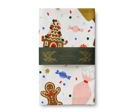 Rifle Paper Co. "Christmas Cookies" Tea Towel