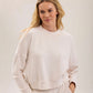 Barefoot Dreams Brushed Fleece Pullover-Sand Dune