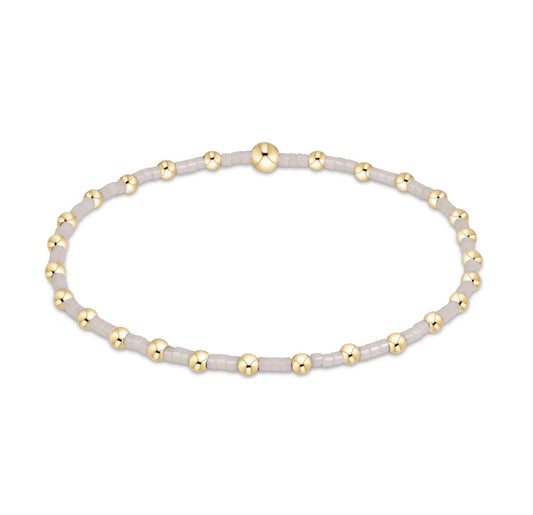 Enewton “Hope Sincerity” Bracelet - Milkshake