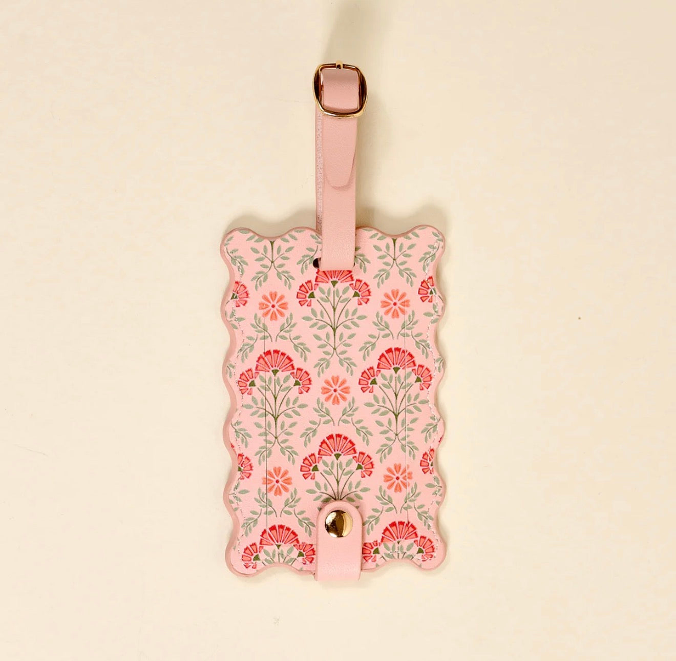 The Darling Effect Luggage Tag-Everbloom Dusty Rose