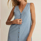 Z Supply Solace Denim Mini Dress -Ocean Air Indigo