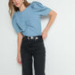 Nation LTD "Cecily" Babydoll Top-Chambray