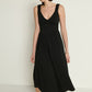 Nation LTD “Celine” Tank Midi Dress - Jet Black