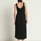 Nation LTD “Celine” Tank Midi Dress - Jet Black