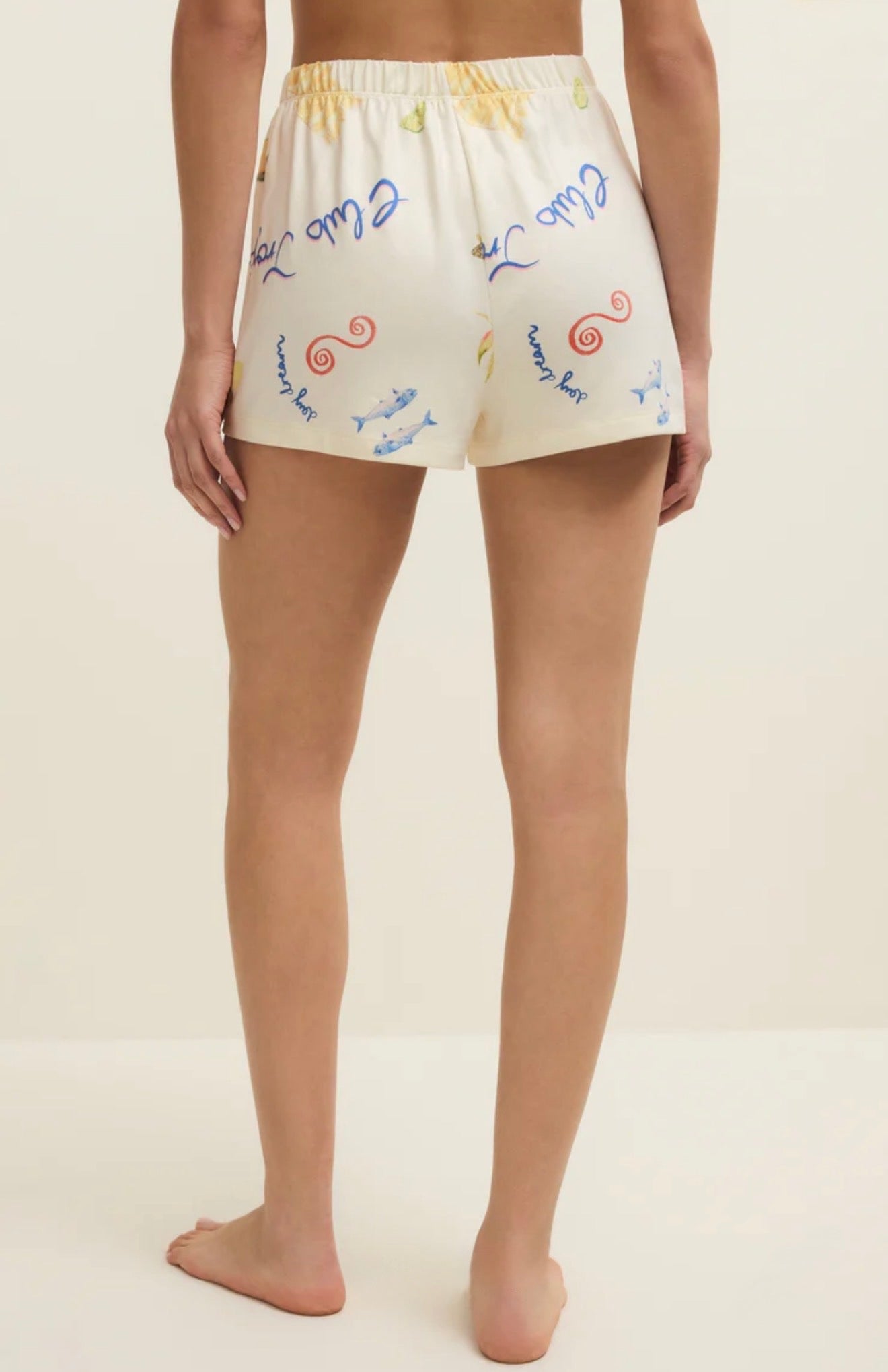 Z Supply Tropic PJ Short-Vanilla Ice