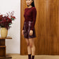 FRNCH Paris Geranium Sweater - Bordeaux
