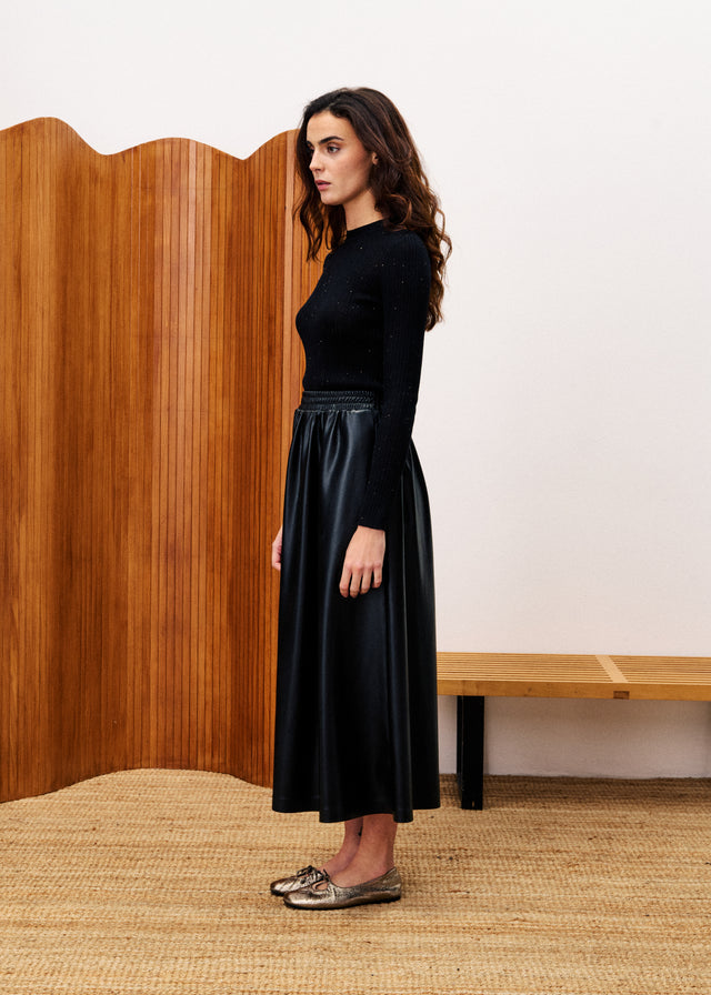 FRNCH Paris “Geranium” Sweater - Noir (Black)