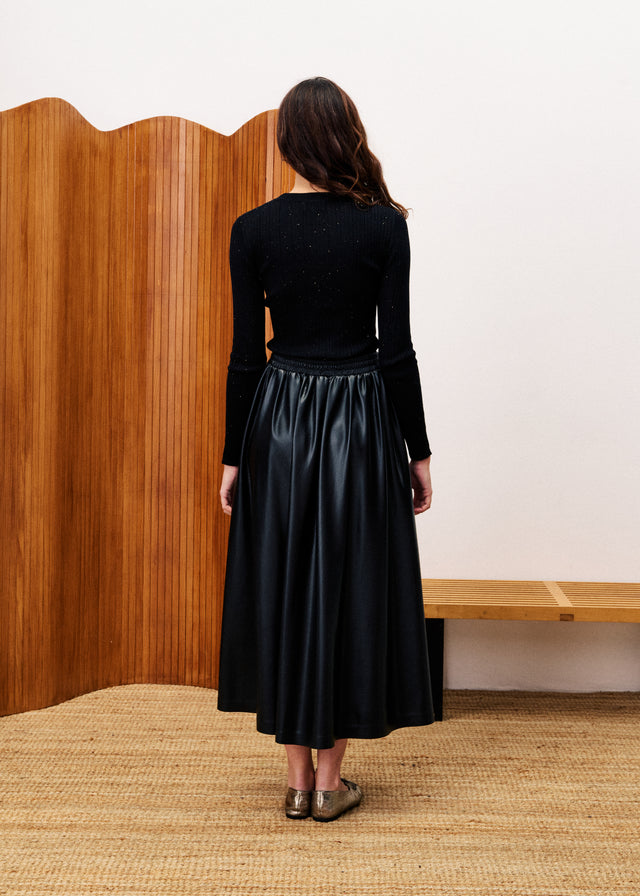 FRNCH Paris “Geranium” Sweater - Noir (Black)