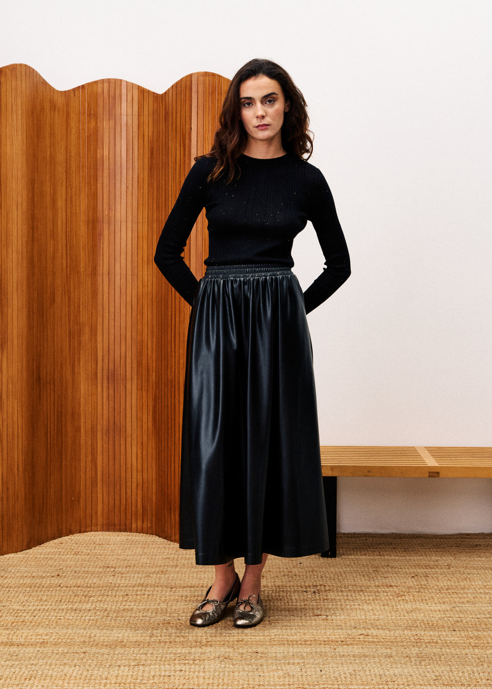 FRNCH Paris “Geranium” Sweater - Noir (Black)