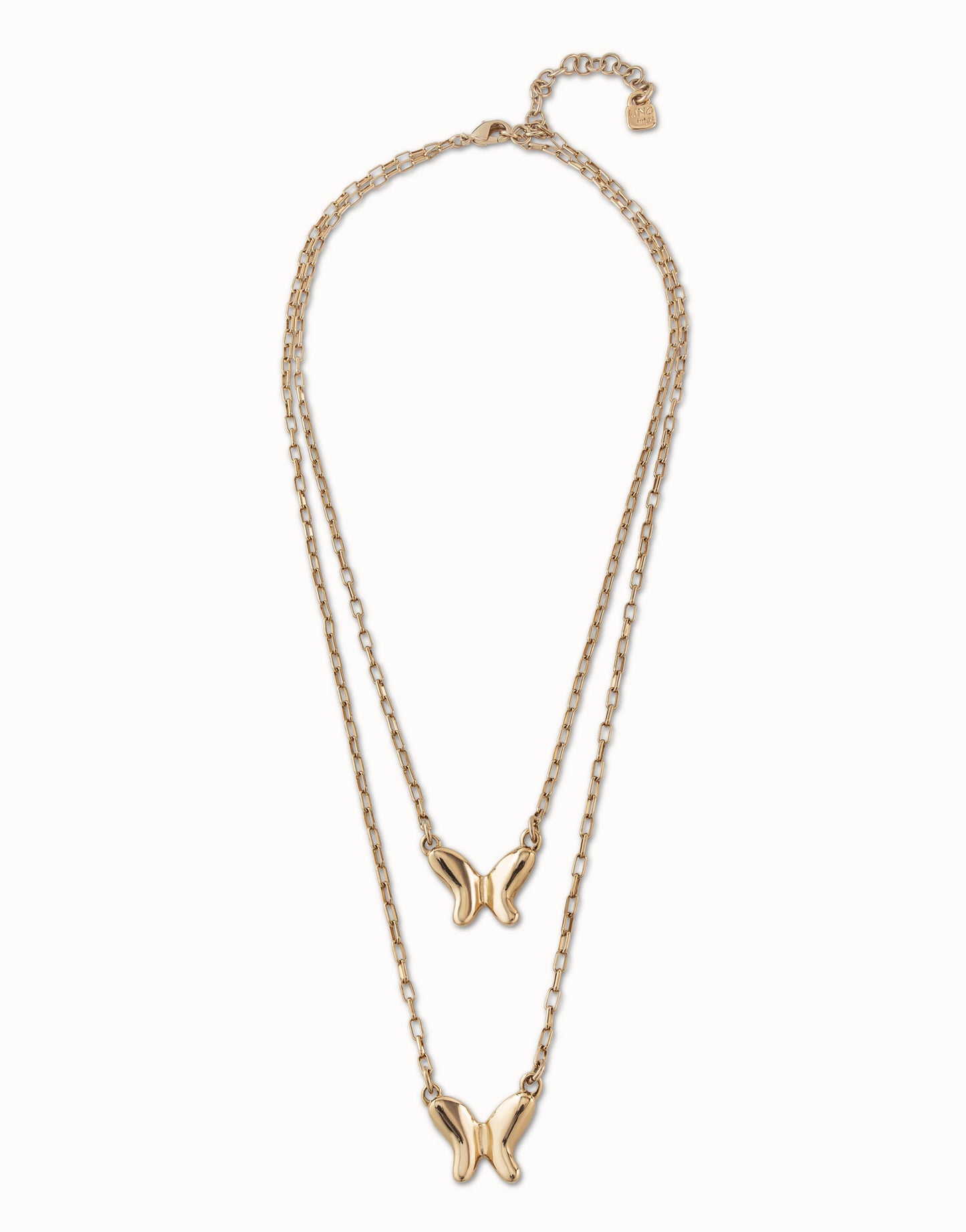 Uno de 50 "Doublefly" Necklace-Gold
