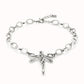 Uno de 50 "To be Rebelled" Dragonfly Necklace-Silver