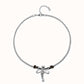 Uno de 50 "To be Rebelled" Dragonfly Short Necklace-Silver