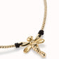 Uno de 50 "To be Rebelled" Dragon Short Necklace-Gold