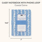 Studio Oh! "Coastal Cairns" Casey Notebook with Phone Loop