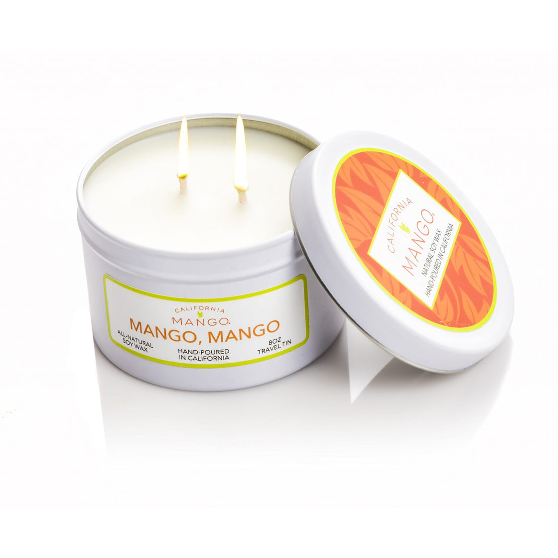 California Mango "Mango" Soy Candle  8oz