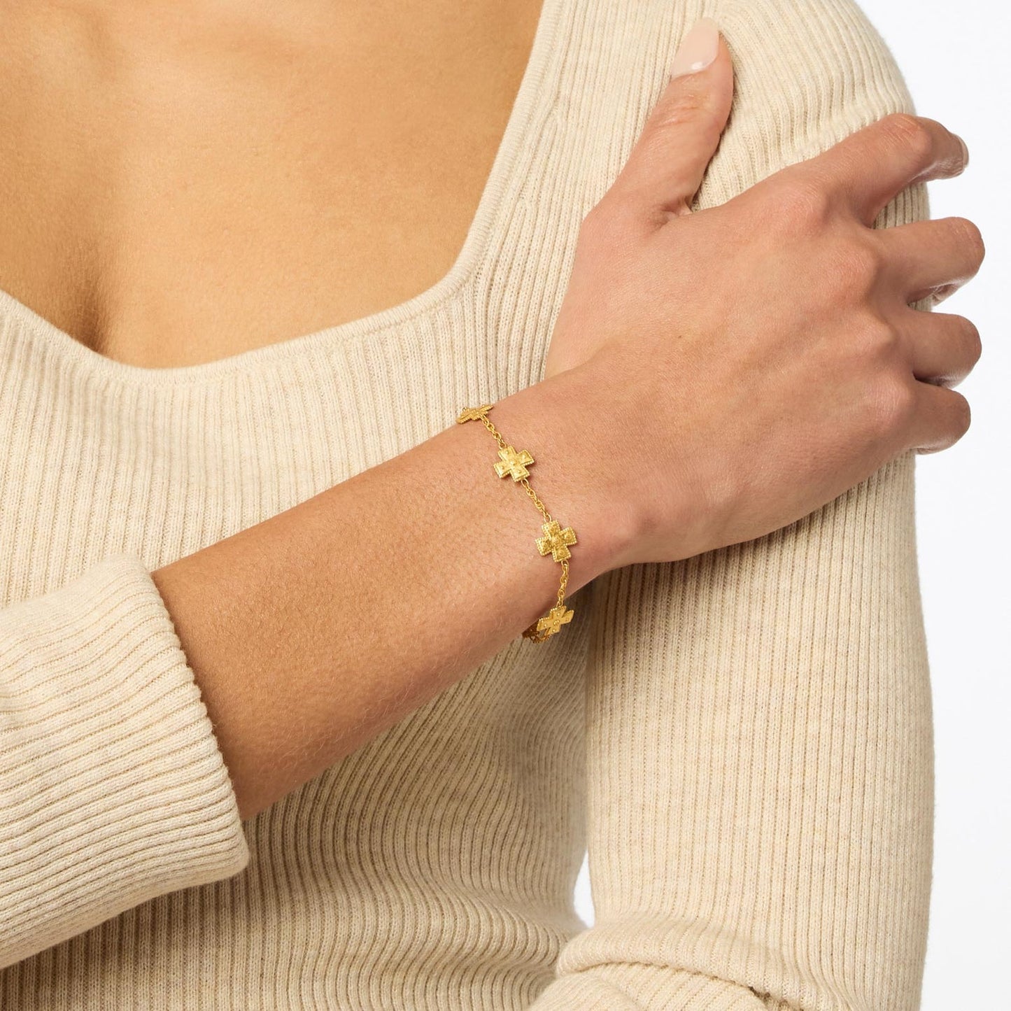 Julie Vos Canterbury Delicate Bracelet - Gold