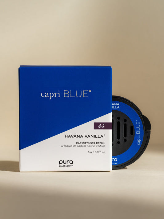 Pura Car Diffuser Refill "Capri Blue" -Havana Vanilla