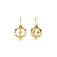 Capucine de Wulf Bliss Ruffle Urchin Earrings-Gold