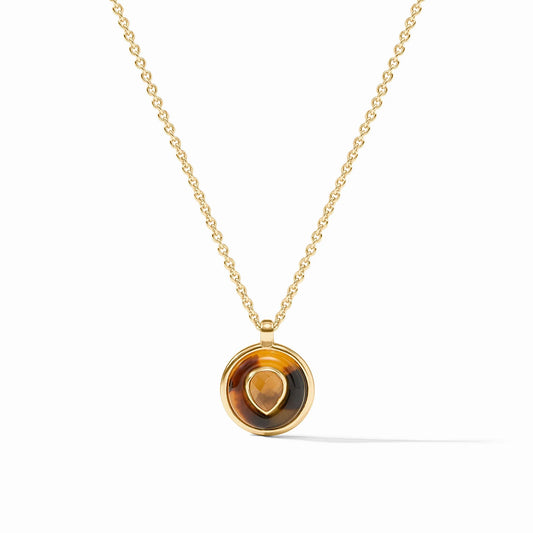 Julie Vos "Carnaby Delicate Necklace"- Tortoiseshell