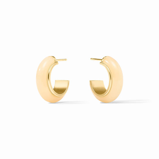 Julie Vos "Carnaby Hoop"- Ivory Small