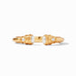 Julie Vos “Cannes” Demi Cuff- Pearl