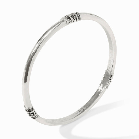 Julie Vos “Catalina” Silver Bangle- Medium