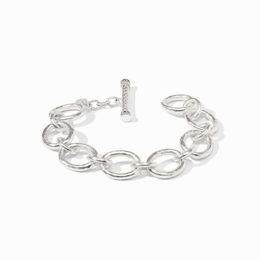 Julie Vos “Catalina” Demi Link Bracelet - Silver