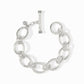 Julie Vos “Catalina” Demi Link Bracelet - Silver