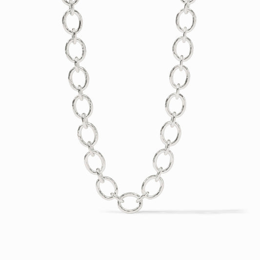 Julie Vos “Catalina” Demi Necklace- Pearl Silver