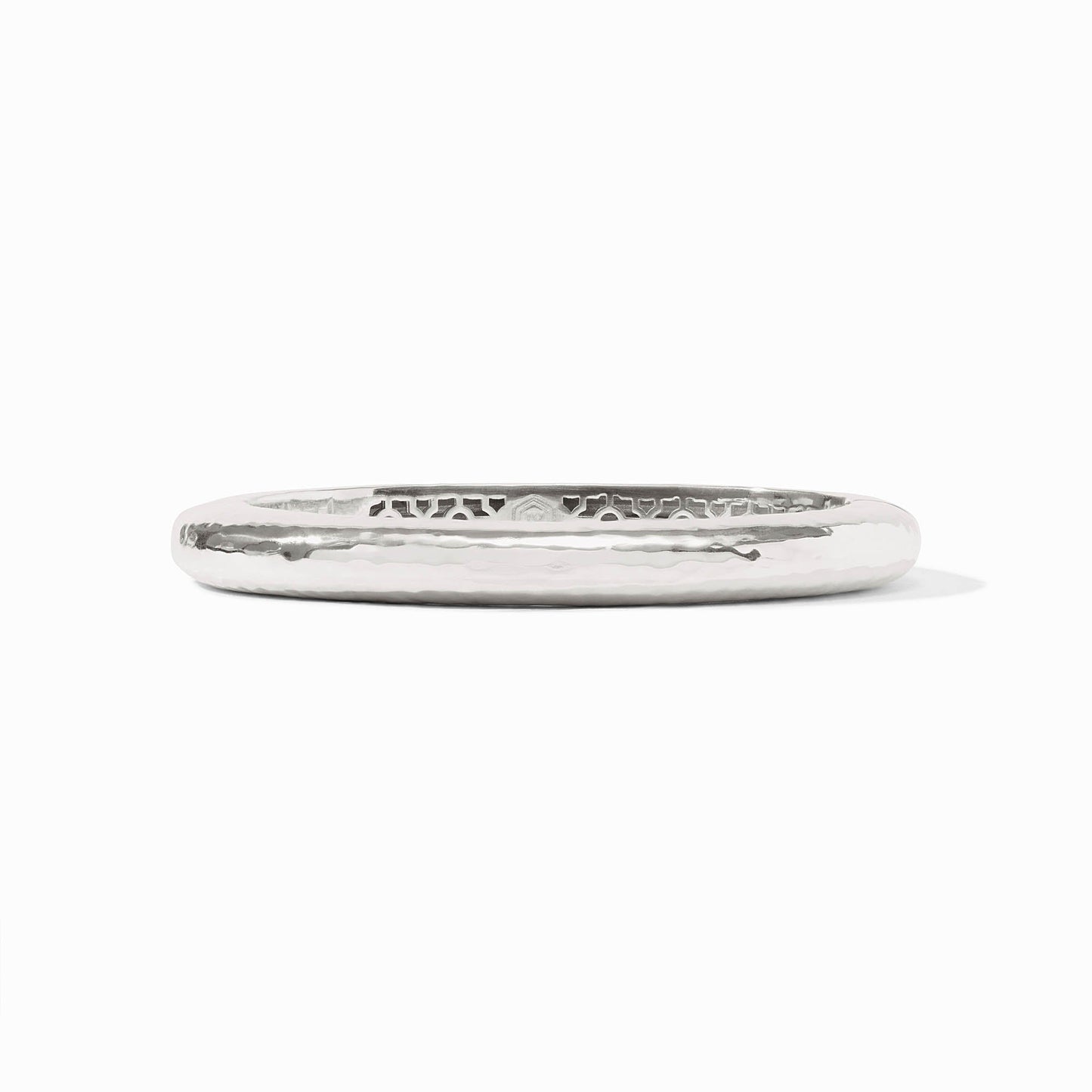 Julie Vos “Catalina” Hinge Bangle- Silver