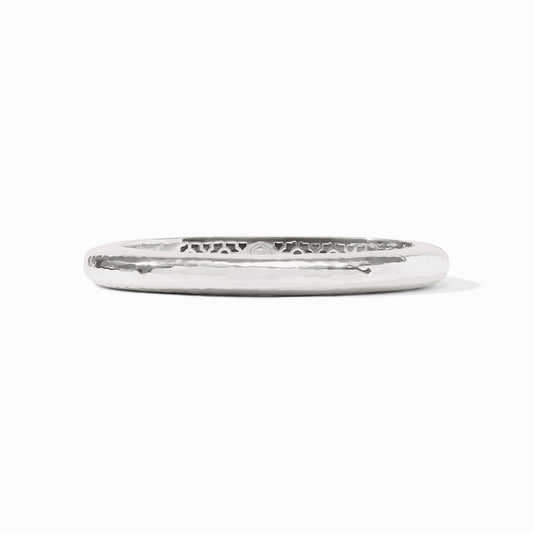 Julie Vos “Catalina” Hinge Bangle- Silver