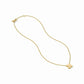 Julie Vos Catalina X Delicate Necklace Gold OS