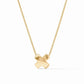 Julie Vos Catalina X Delicate Necklace Gold OS