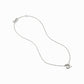 Julie Vos “Catalina X” Silver Delicate Necklace
